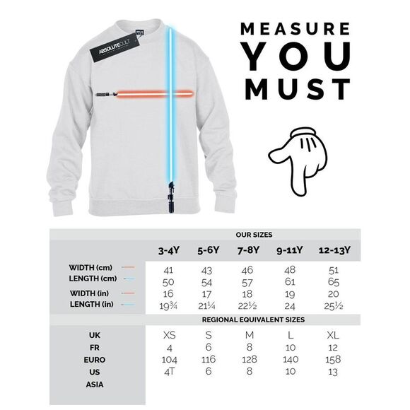 Star Wars: A New Hope Boys Sweatshirt / White - Picture 3 of 3